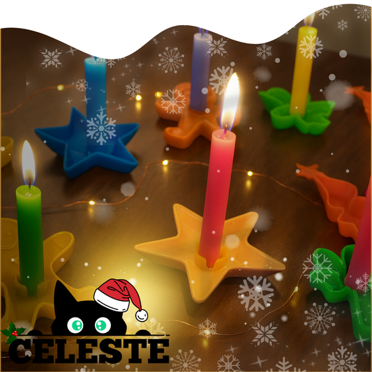 20 PORTAVELAS + 20 VELAS