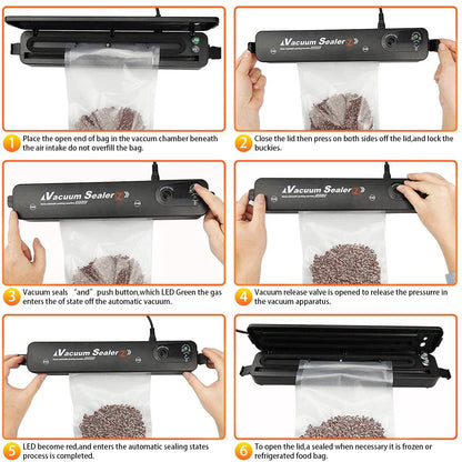 Sellador de Alimentos al Vacío 🍅🌽🥩