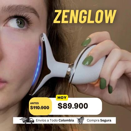 ZenGlow® - Masajeador Facial Cuello y Cara